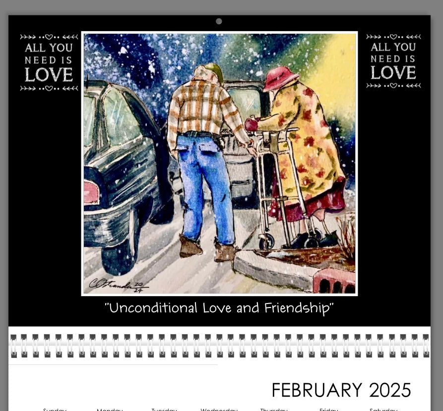 2025 For the Love of Whiting Calendar